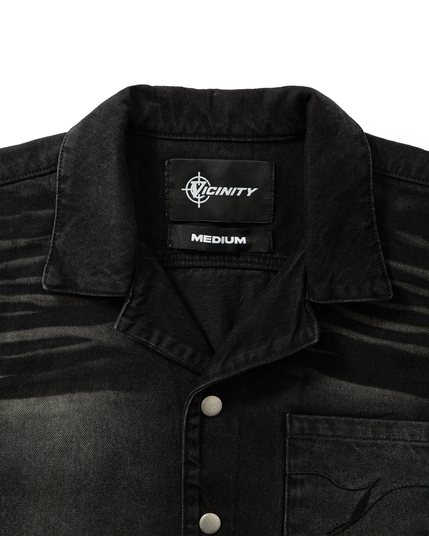 WILD SOUTH DENIM SHIRT COAL