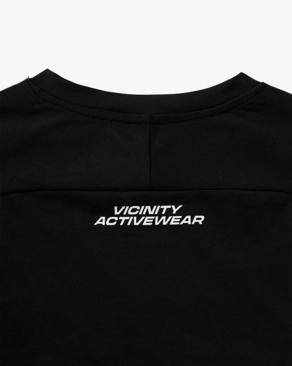 ACTIVEWEAR COMPRESSION TEE BLACK