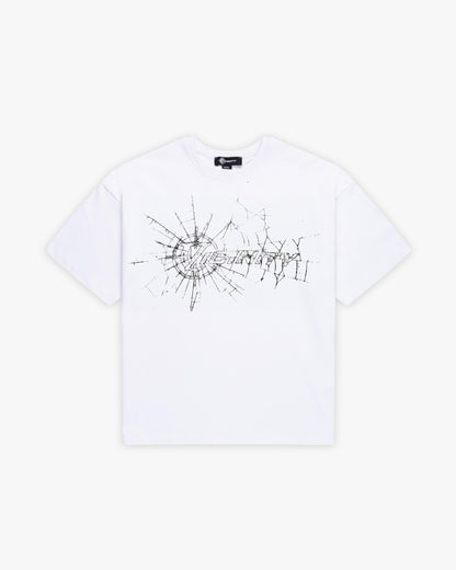 WEB LOGO TEE WHITE