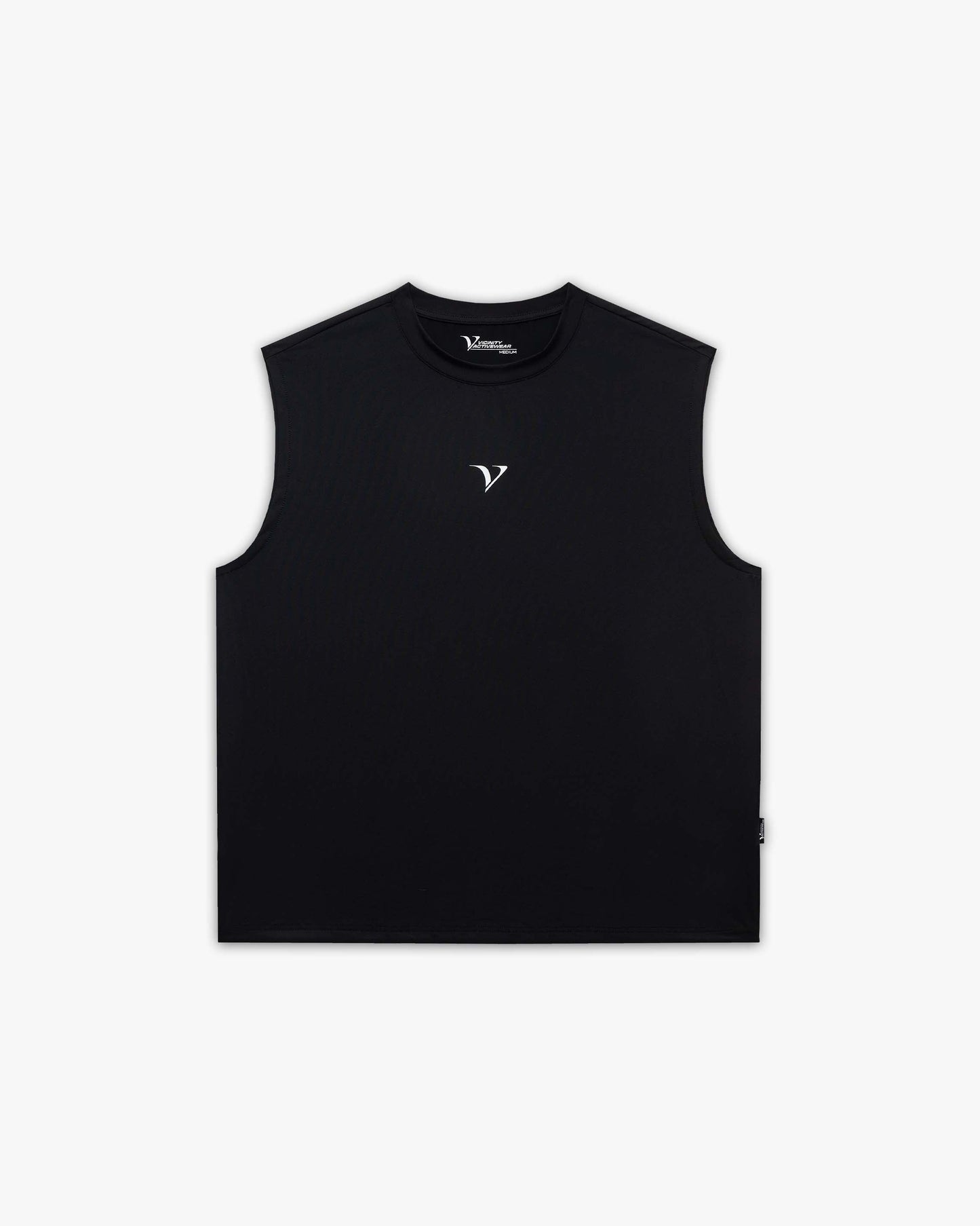 ACTIVEWEAR BOXY TANKTOP BLACK