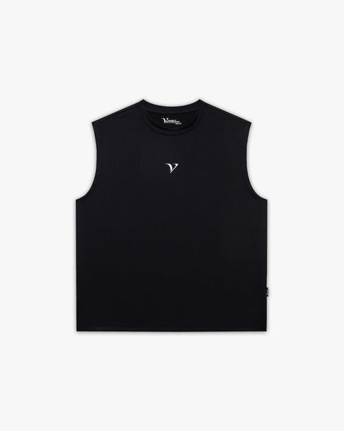 ACTIVEWEAR BOXY TANKTOP BLACK