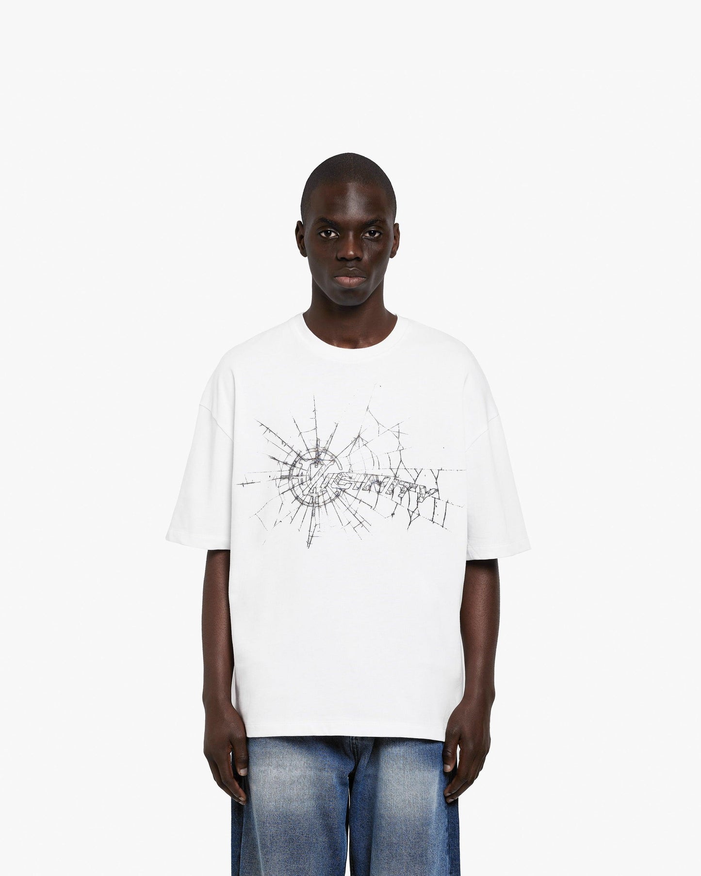 WEB LOGO TEE WHITE