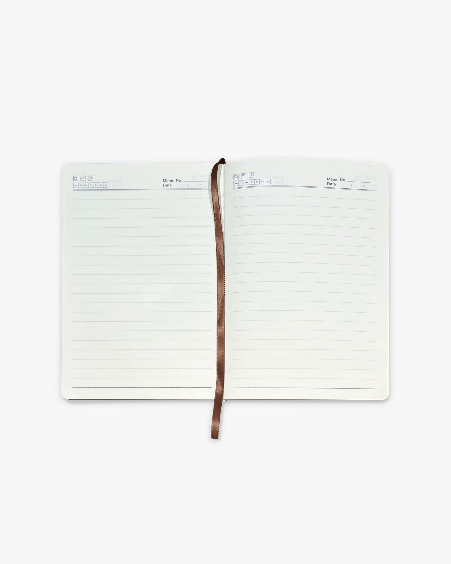V-LOGO NOTEBOOK MOCHA