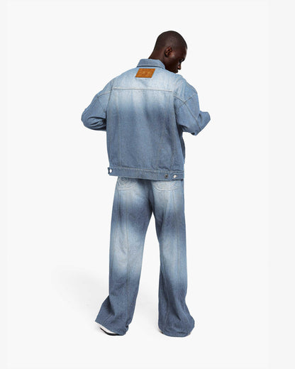 V-LOGO LIGHT BLUE DENIM