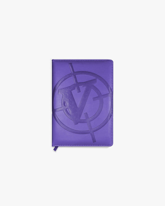 V-LOGO NOTEBOOK PURPLE