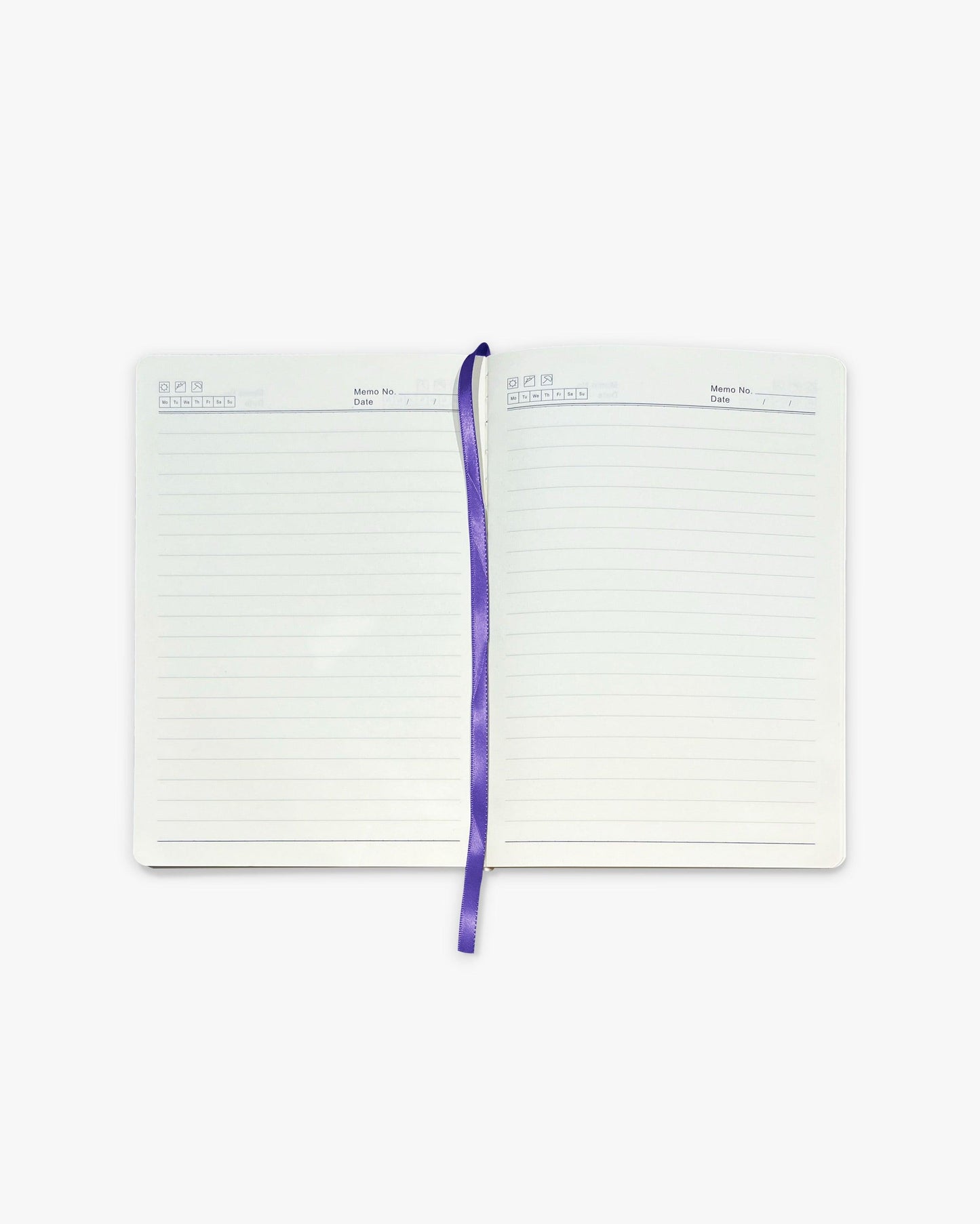 V-LOGO NOTEBOOK PURPLE