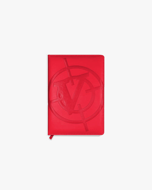 V-LOGO NOTEBOOK RED