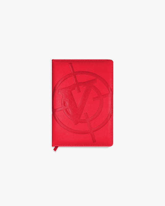 V-LOGO NOTEBOOK RED