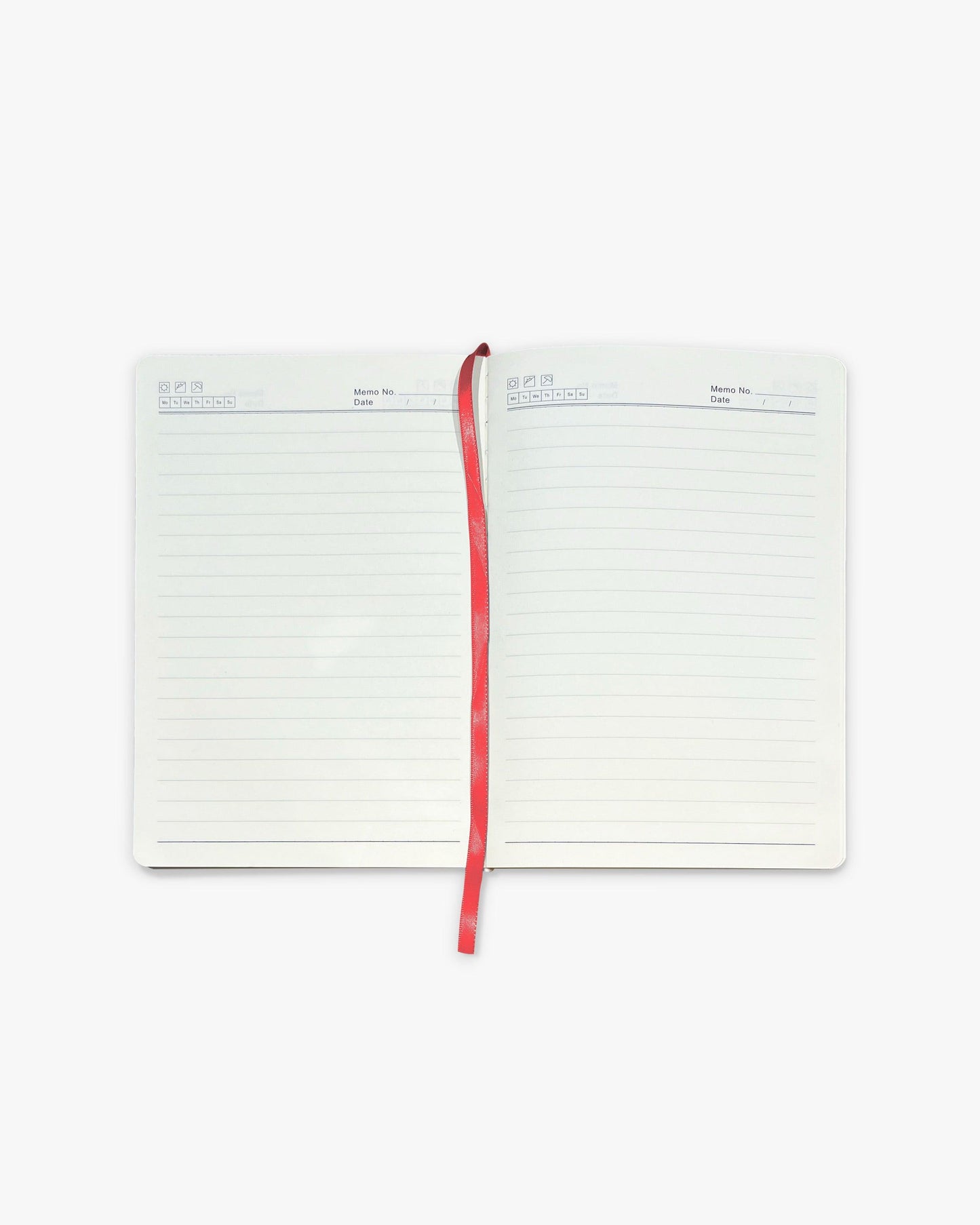 V-LOGO NOTEBOOK RED