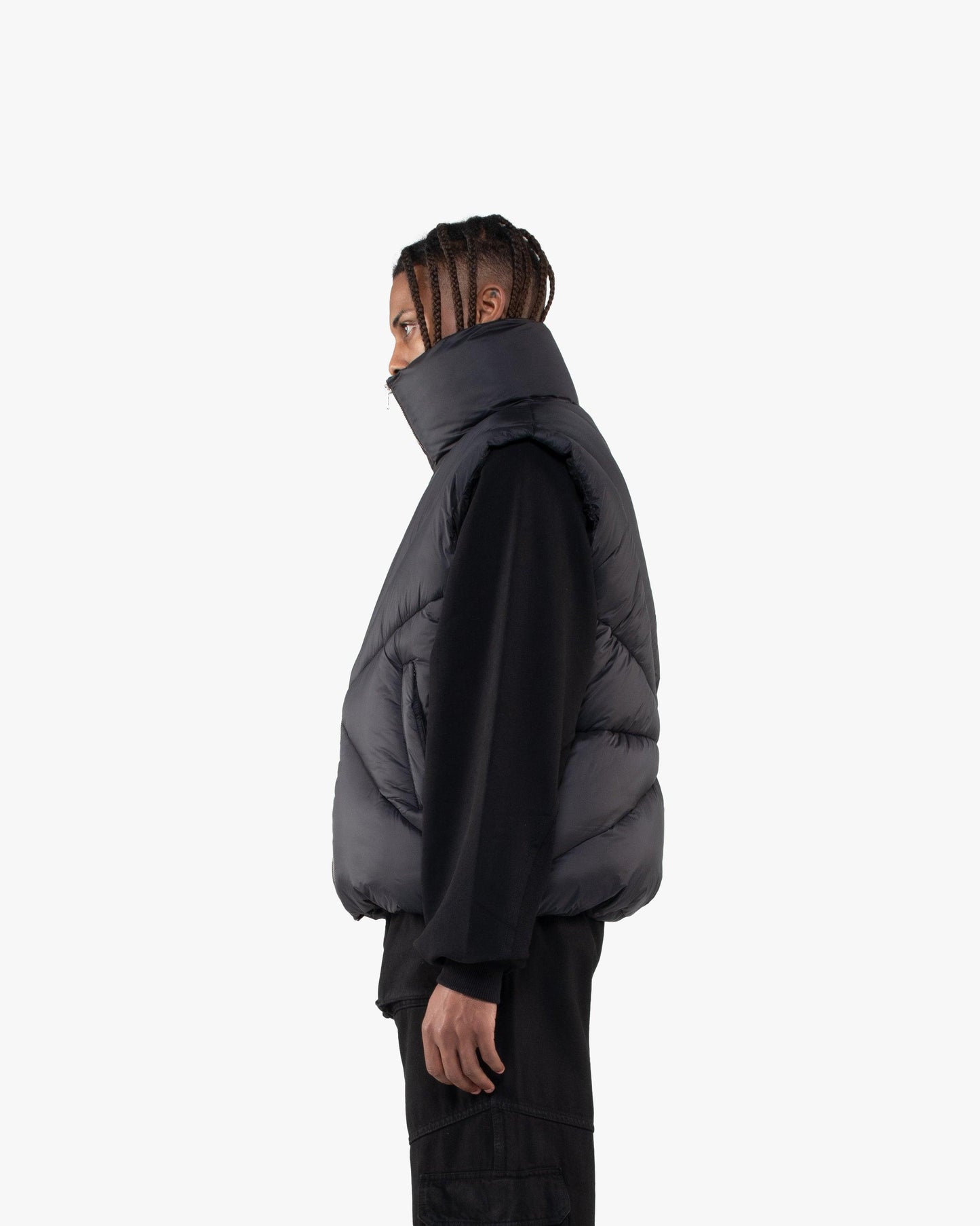 X-PUFFER VEST BLACK