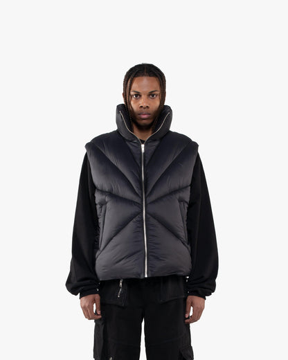 X-PUFFER VEST BLACK