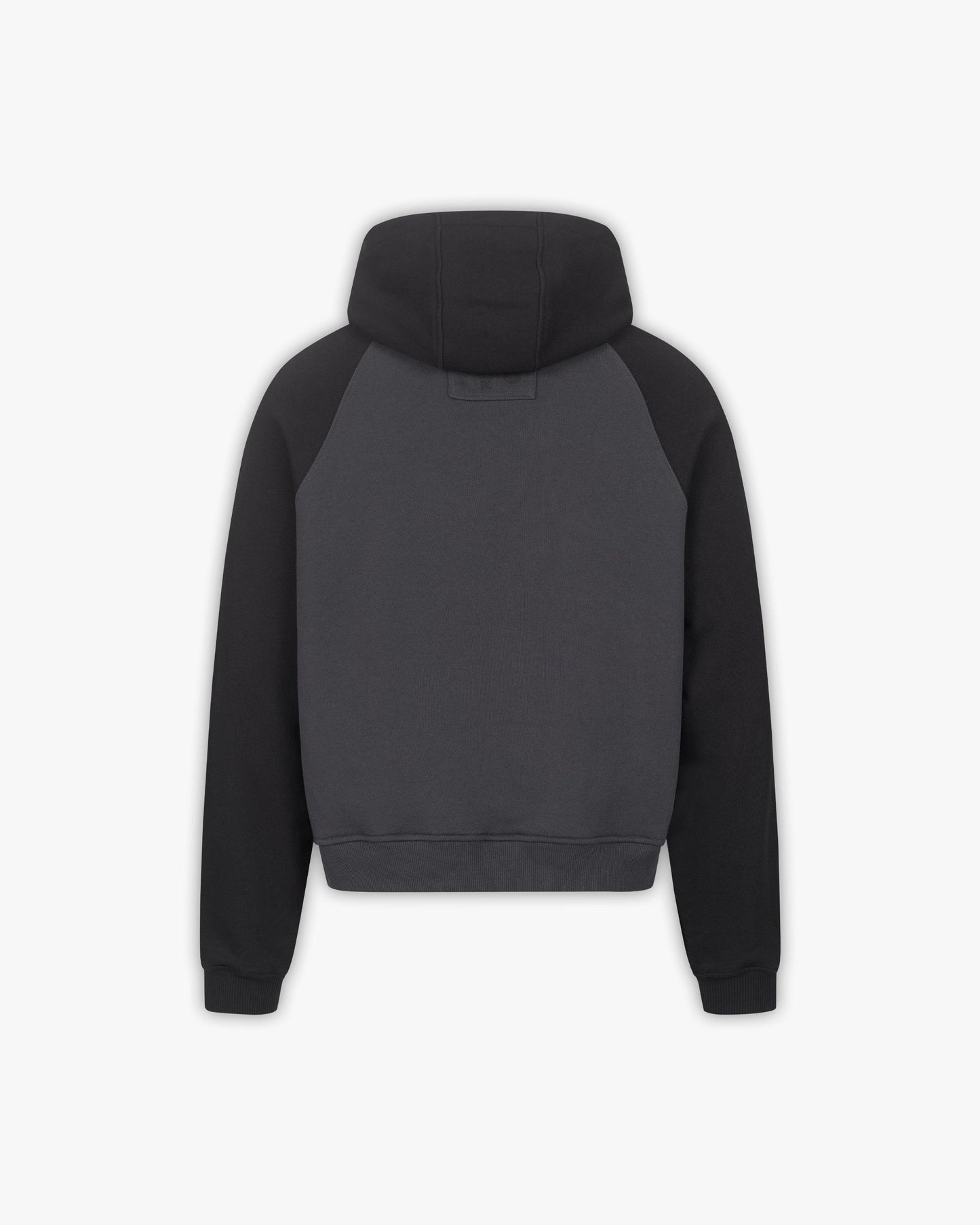 BICOLOR SHOOTING HOUSE HOODIE DARK GREY/BLACK