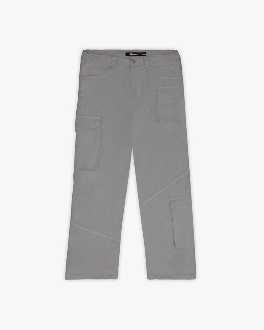 ASYMETRICAL CARGOPANTS DARK GREY