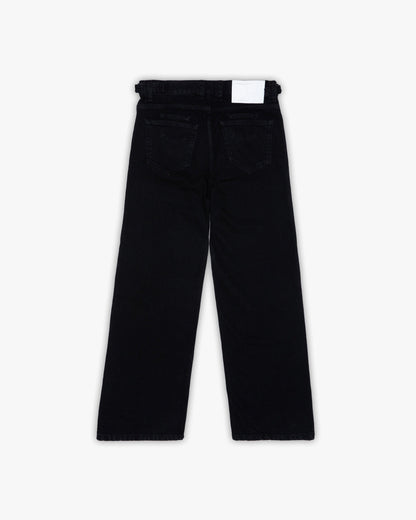 CHENILLE HAVOC DENIM BLACK / WHITE