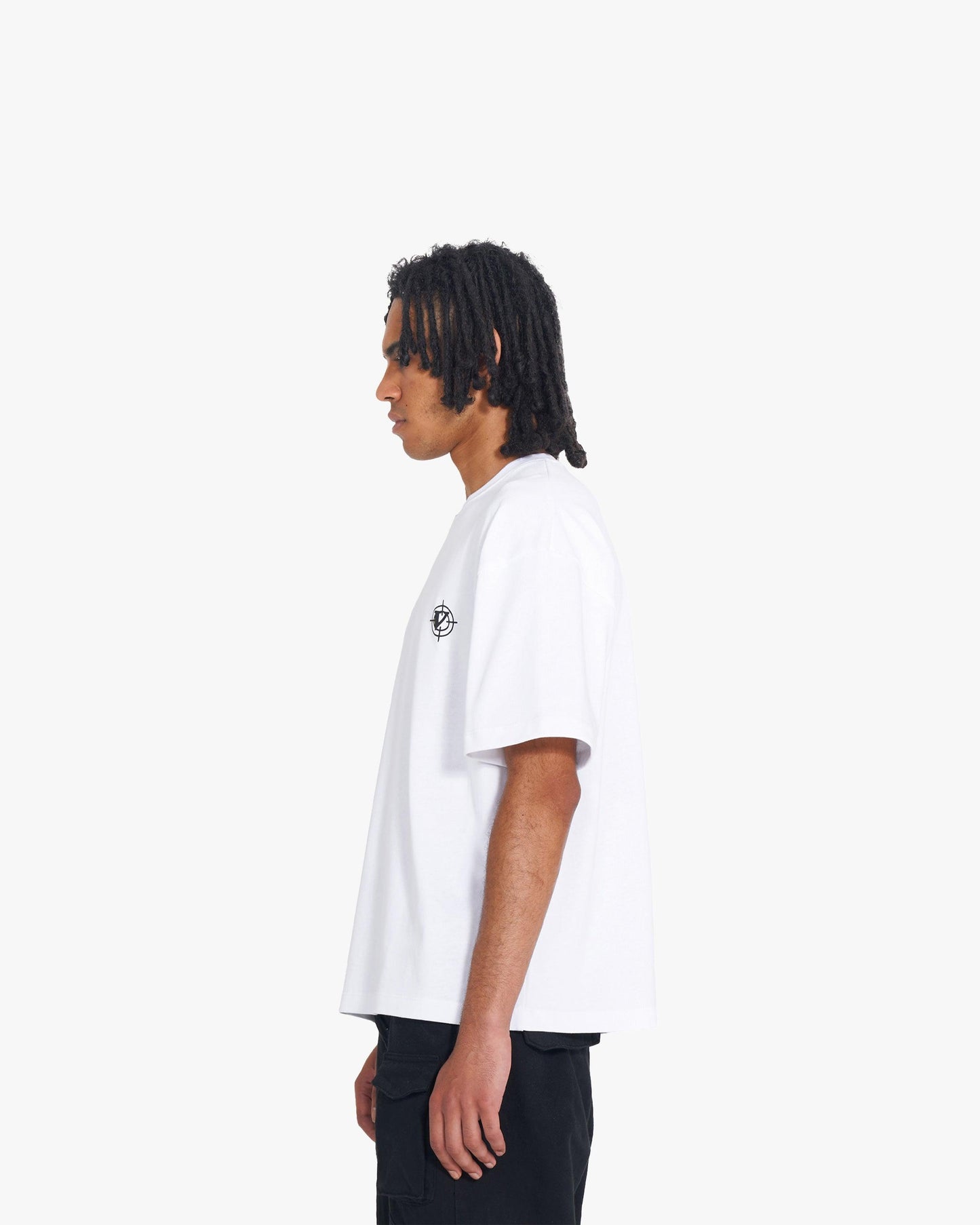V-LOGO TEE WHITE