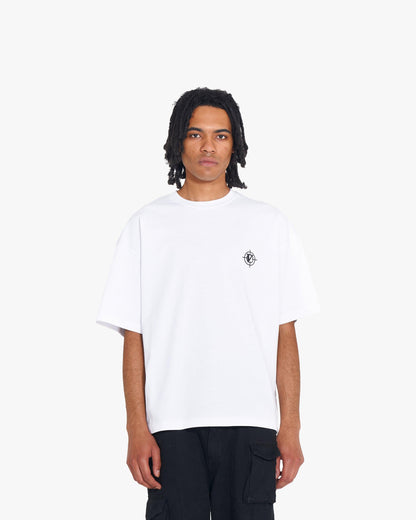 V-LOGO TEE WHITE