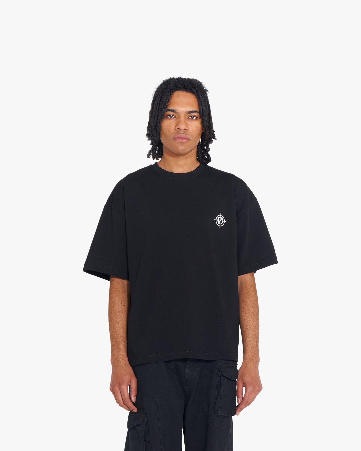 V-LOGO TEE BLACK