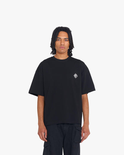 V-LOGO TEE BLACK