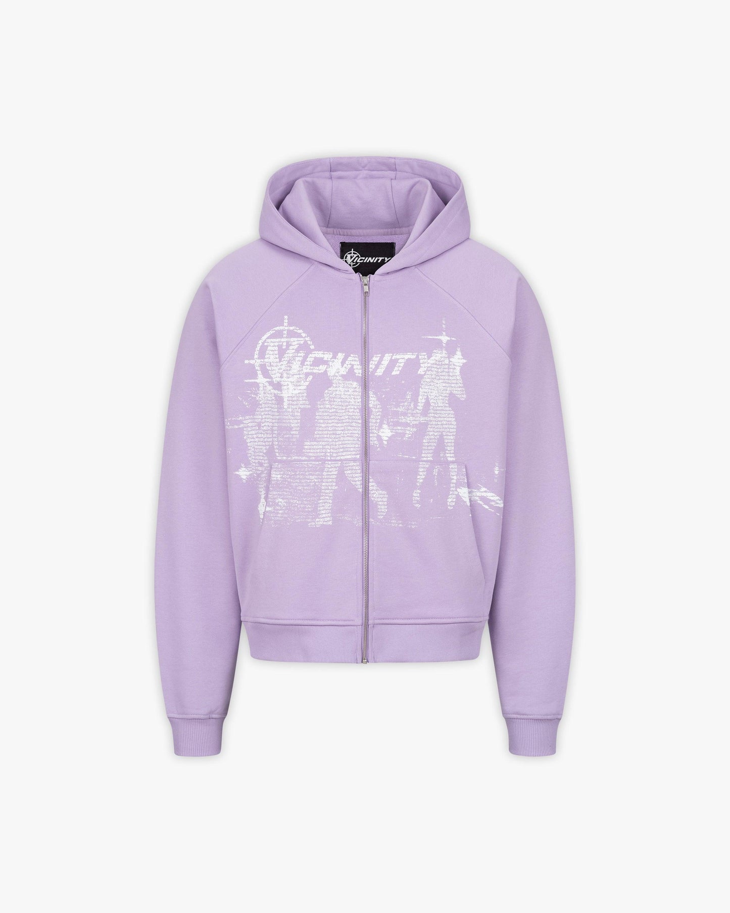 BINARY 2.0 ZIP HOODIE LAVENDER